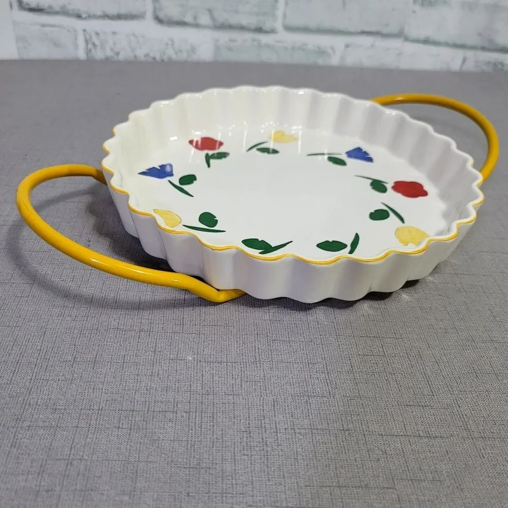 Vintage Primary Color Flowers 10